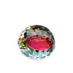 View larger image of Vibrant Luminary Crystal Collection - Round Paperweight